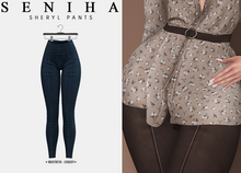 Seniha. Sheryl Pants // Dark Blue