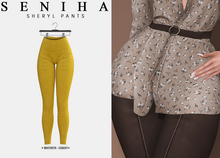 Seniha. Sheryl Pants // Yellow