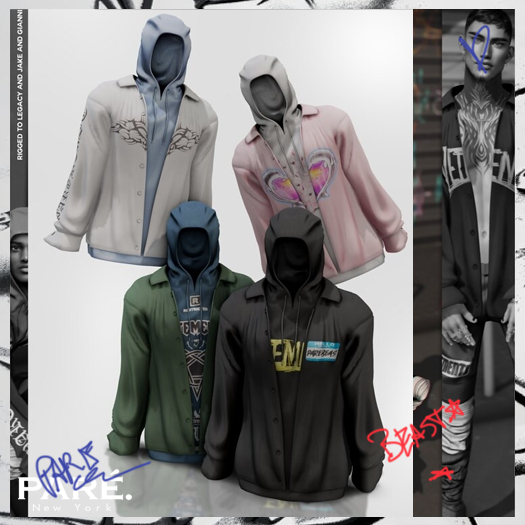 Pare.Lark Hooded Shirt - Fatpack