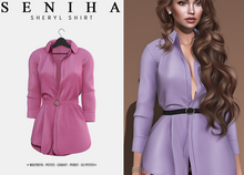 Seniha. Sheryl Shirt // Pink