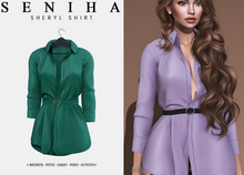 Seniha. Sheryl Shirt // Green