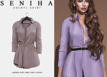 Seniha. Sheryl Shirt // Nude