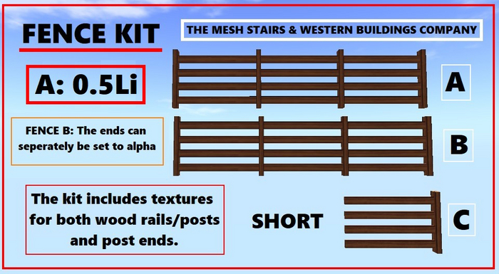 FULL PERM Fence Kit 2422 
