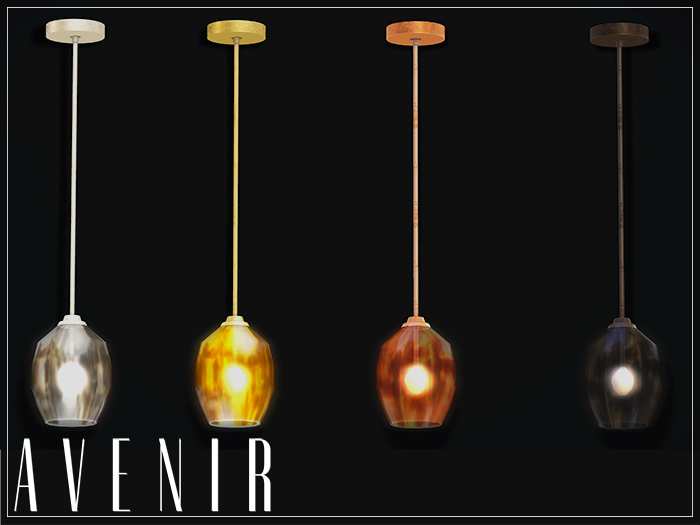 AVENIR: Tulip Hanging Mesh Lights - METALS -