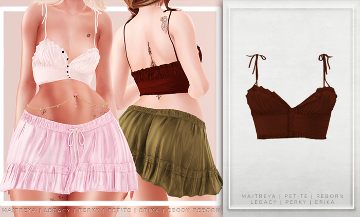 [Aleutia] Holly Top -  Rust