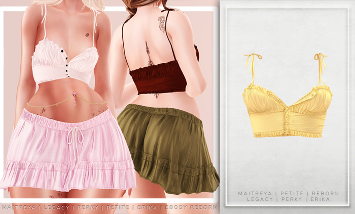 [Aleutia] Holly Top -  Marigold