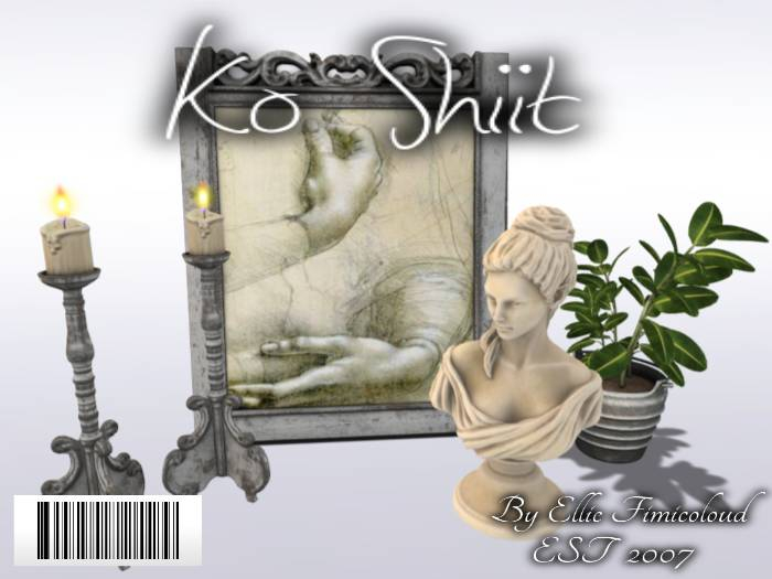 [KO SHIIT] Renaissance Decor Silver
