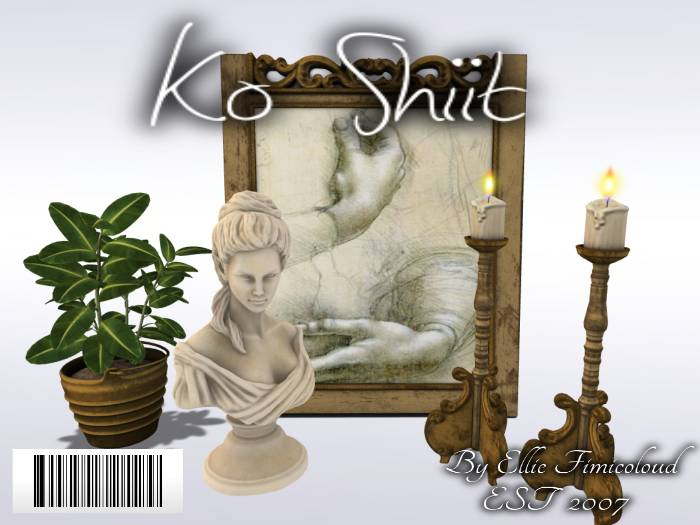 [KO SHIIT] Renaissance Decor Gold