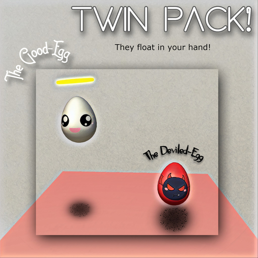Poser[Good-Egg/Deviled-Egg Twins] Wear/Add