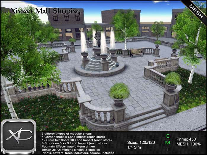 Ximaye Shoping Mall 1/4 Sim (BOX)..