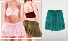 [Aleutia] Holly Skirt -  Teal