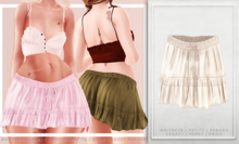 [Aleutia] Holly Skirt -  Nude