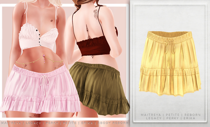 [Aleutia] Holly Skirt -  Marigold