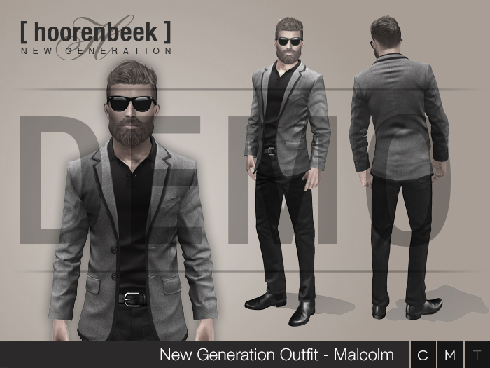 Complete Outfit - Malcolm / Signature, Legacy & Belleza / DEMO