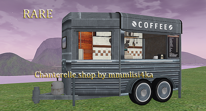 01**JPK Horsebox Cafe (Coffee Trailer) RARE