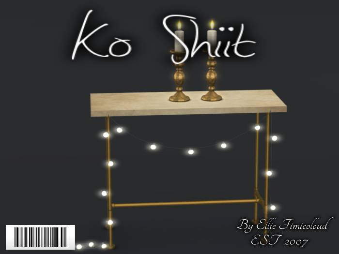 [KO SHIIT] Miska Side Table