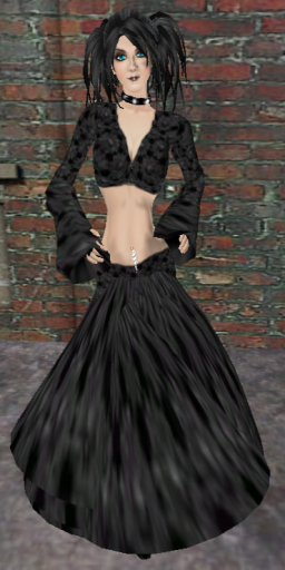 WW Belly*Black Crochet Dress 4 SLX