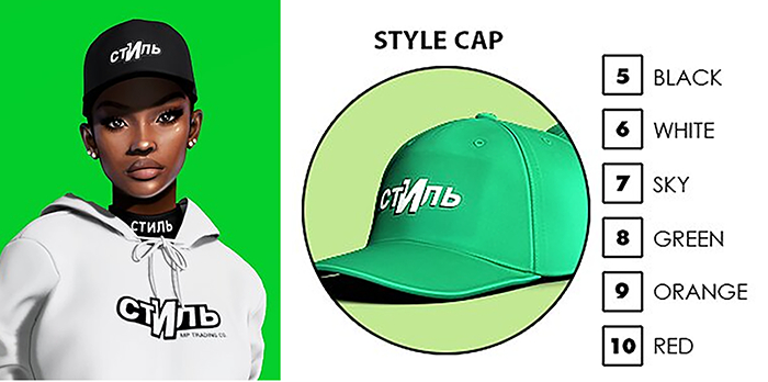 5. BETRAYAL STYLE Cap BLACK