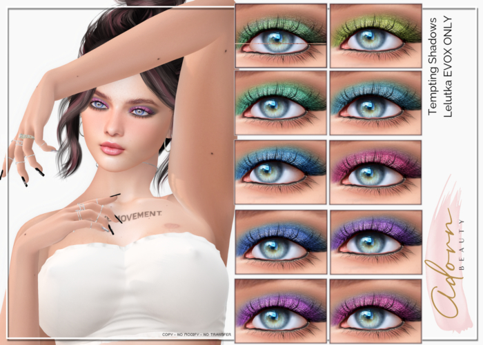 ADORN BEAUTY - Tempting Shadows - [HUD]