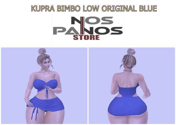 .:.NPS.:. TOP AND SKIRT_KUPRA_BLUE