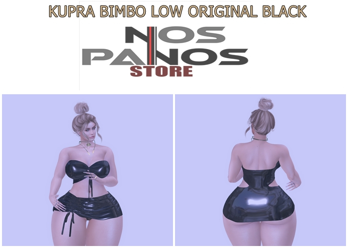 .:.NPS.:. TOP AND SKIRT_KUPRA_BLACK