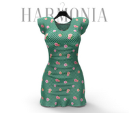 Harmonia Green Rose Easter Mollie Casual Dress Maitreya Petite Legacy Perky Reborn