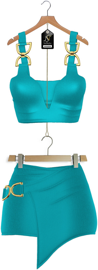 NetStyLe DarLa Outfit Turquoise