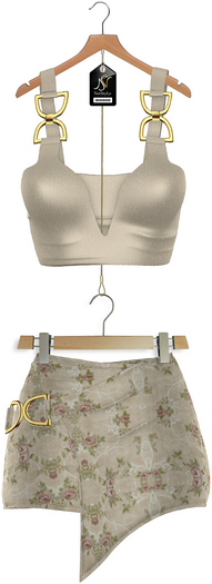 NetStyLe DarLa Outfit Floral Mink