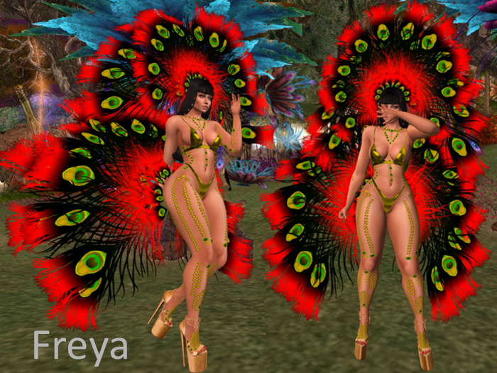 CARNAVAL 22 PEACOCK  VPVA  FREYA