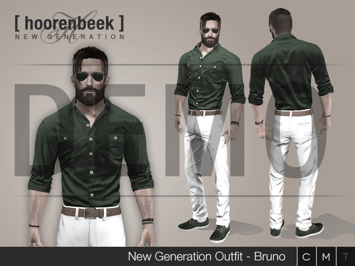 Complete Outfit - Bruno / Signature, Legacy & Belleza / DEMO
