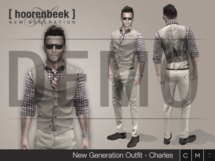 Complete Outfit - Charles / Signature, Legacy & Belleza / DEMO