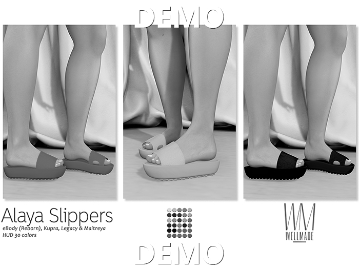 [WellMade] Alaya Slippers DEMO