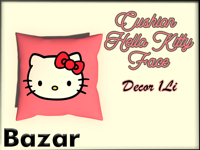BAZAR - Cushion Hello Kitty Face