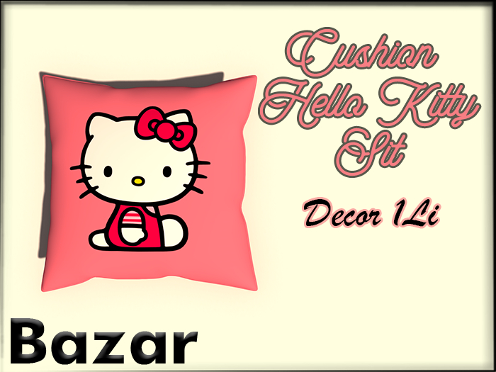 BAZAR - Cushion Hello Kitty Sit