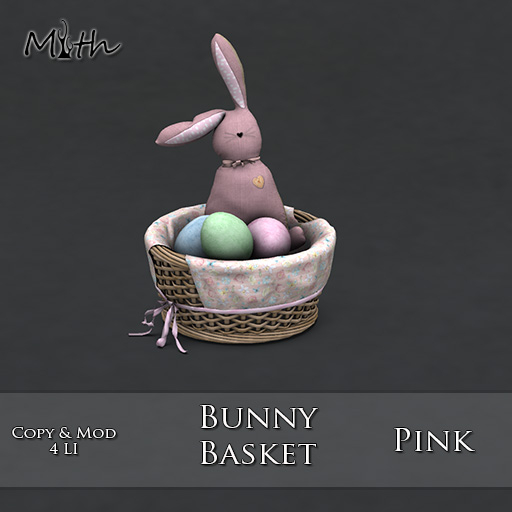 Myth - Bunny Basket Pink