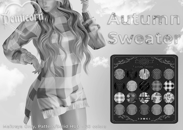 {Demicorn} Autumn Sweater - DEMO