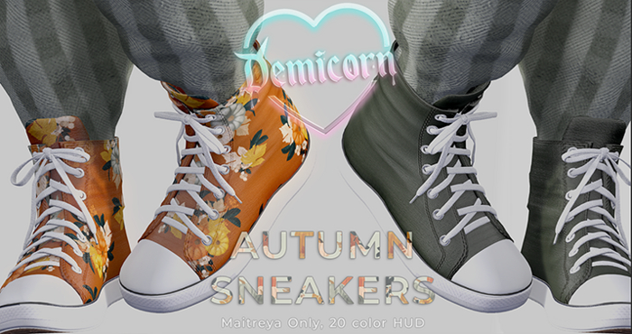 {Demicorn} Autumn Sneakers - Pack