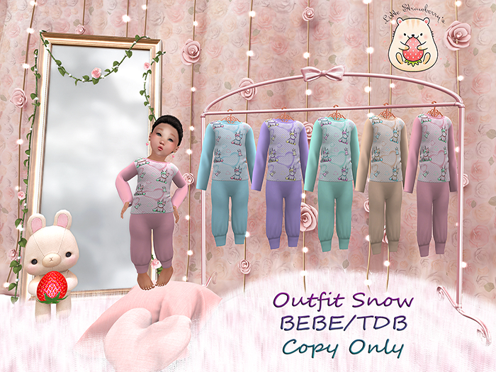 *LSB* Outfit   Snow BEBE/TDB  Blue