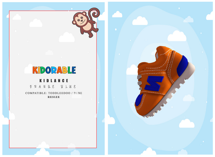 :K: Orange/ Blue Kidlance (ADD ME)