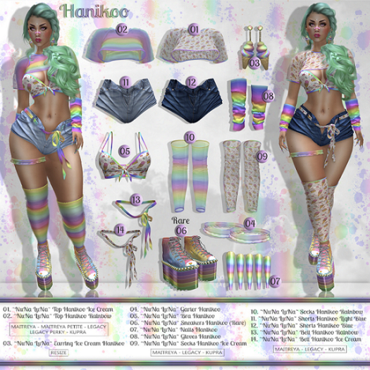 06. ~NuNa LuNa~ Sneakers Hanikoo RARE (Maitreya, Legacy & Kupra included)