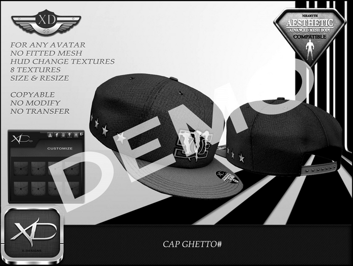 DEMO Cap Ghetto # - (NIRAMYTH) - AESTHETIC
