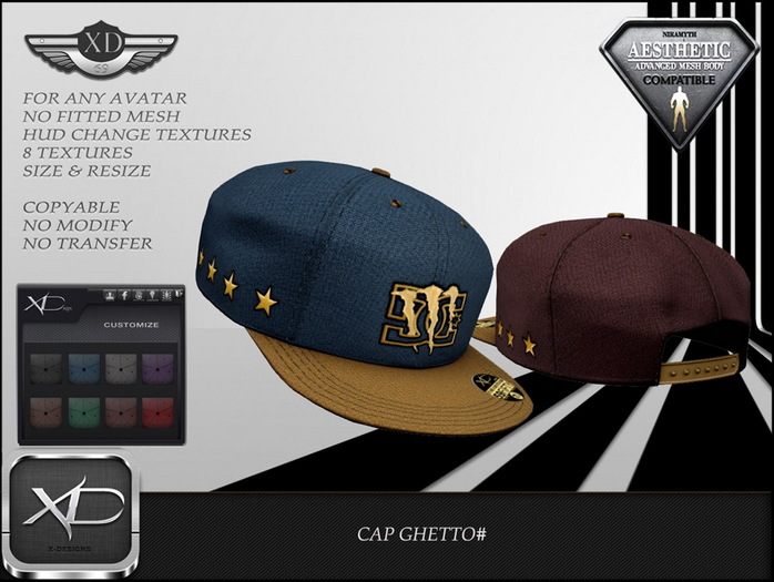 Cap Ghetto # - (NIRAMYTH) - AESTHETIC