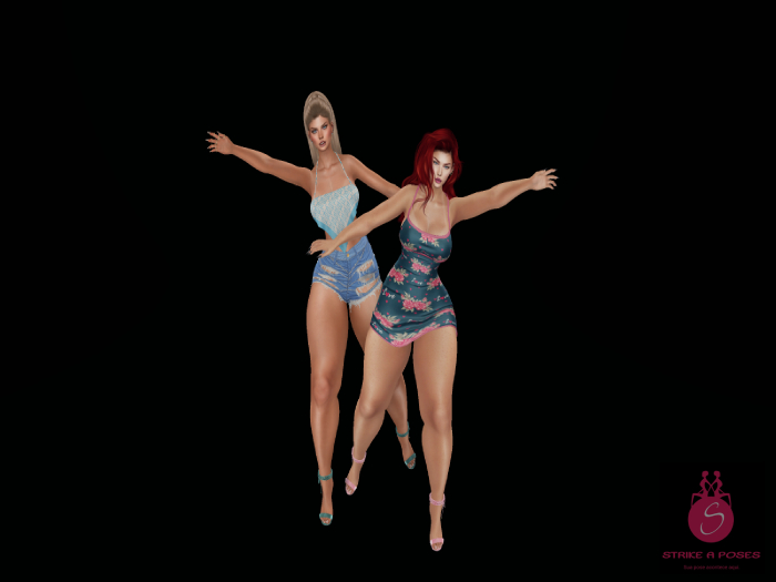 STRIKE A POSES - FRIENDS 01