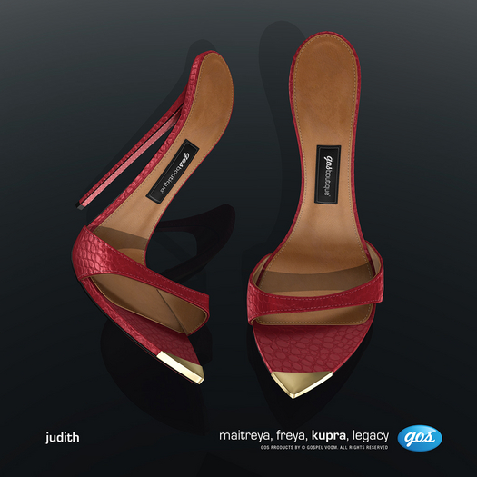 [Gos] Judith Pointed Mules - Winery