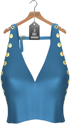 JF Design - Carmen Top - Blue