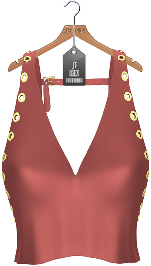 JF Design - Carmen Top - IndianRed