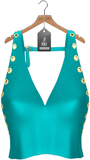 JF Design - Carmen Top - Turquoise