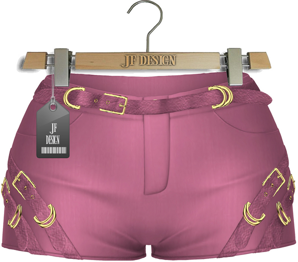 JF Design - Carmen Shorts - PaleVioletRed