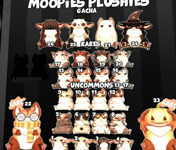 NS - MOOPIES PLUSHIES - FATPACK