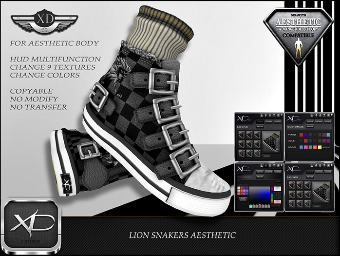 LION SNAKERS -(NIRAMYTH) - AESTHETIC